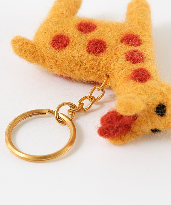 フェルトキーホルダー キリン M16-2840