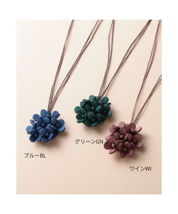 ウッドハナトップネックレス A26W040 