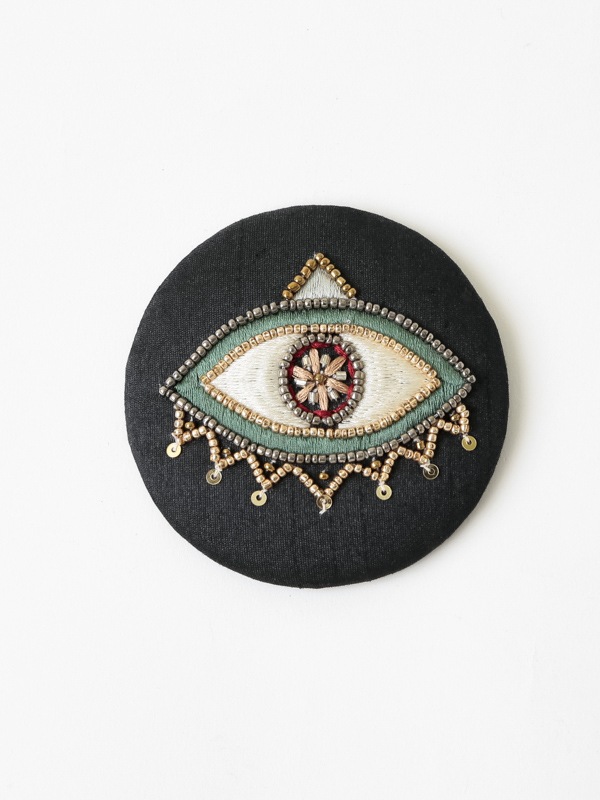 イーブルアイビーズ刺繍 ハンドミラー（4カラー） M42-2049