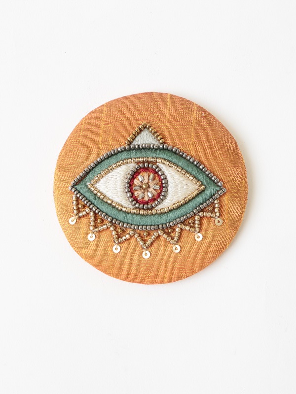 イーブルアイビーズ刺繍 ハンドミラー（4カラー） M42-2049