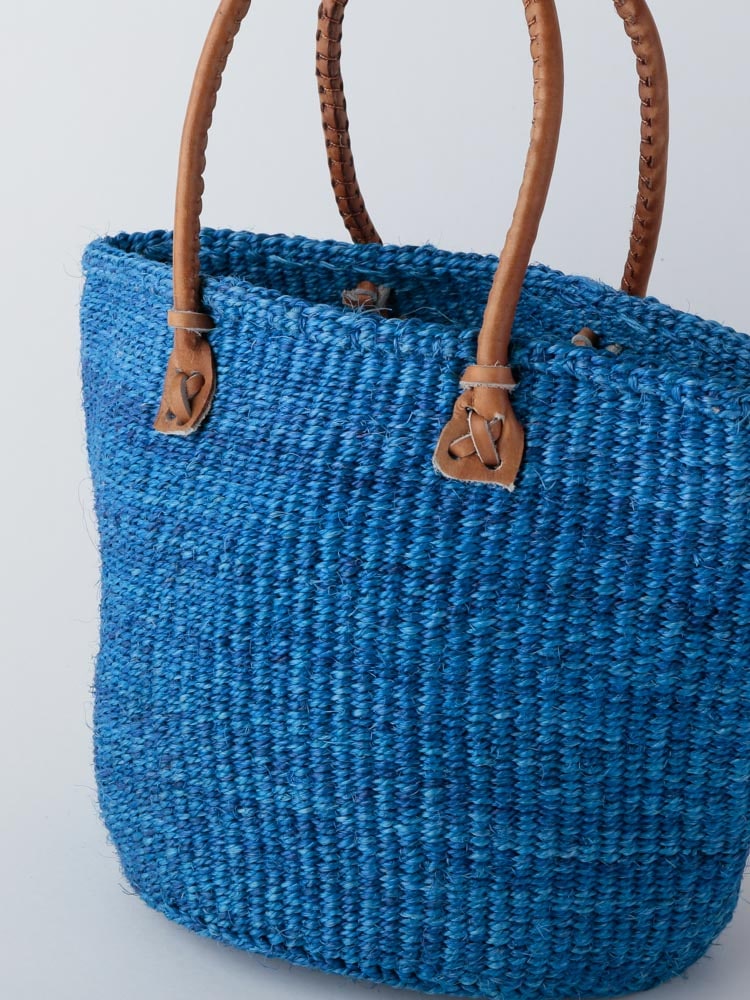 無地サイザルバッグ Mサイズ （8カラー） KENB-002