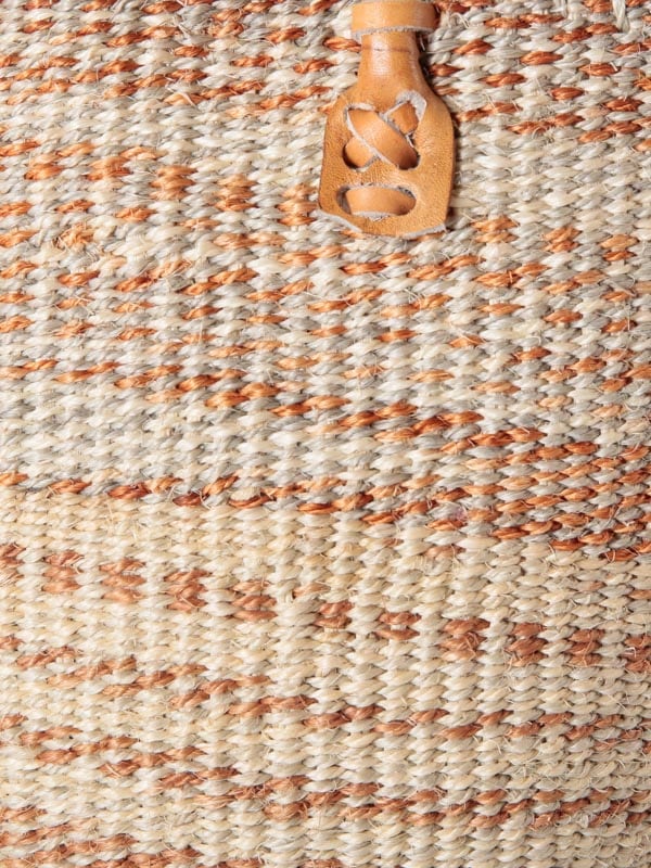 ボーダーサイザルバッグ Lサイズ(色柄アソート) KENB-004