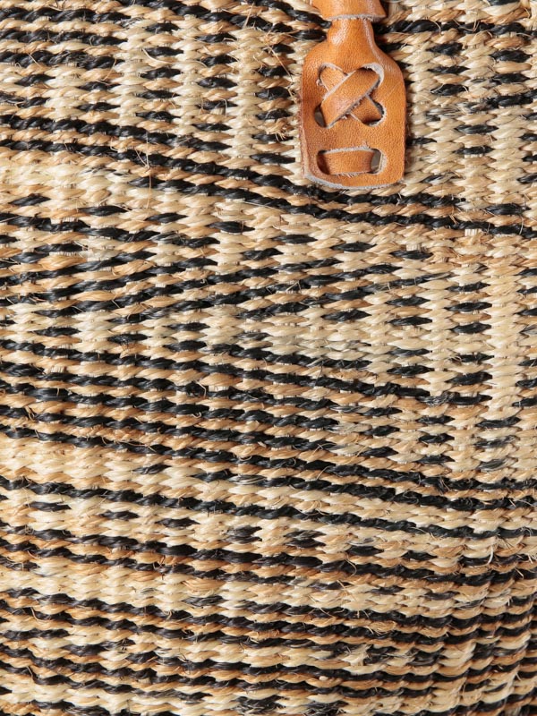 ボーダーサイザルバッグ Lサイズ(色柄アソート) KENB-004