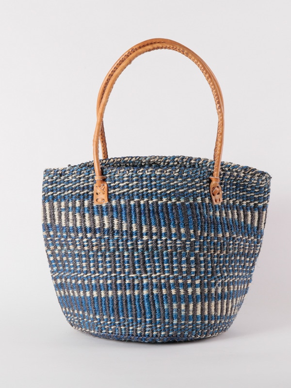 ボーダーサイザルバッグ Lサイズ(色柄アソート) KENB-004