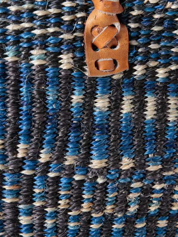 ボーダーサイザルバッグ Lサイズ(色柄アソート) KENB-004