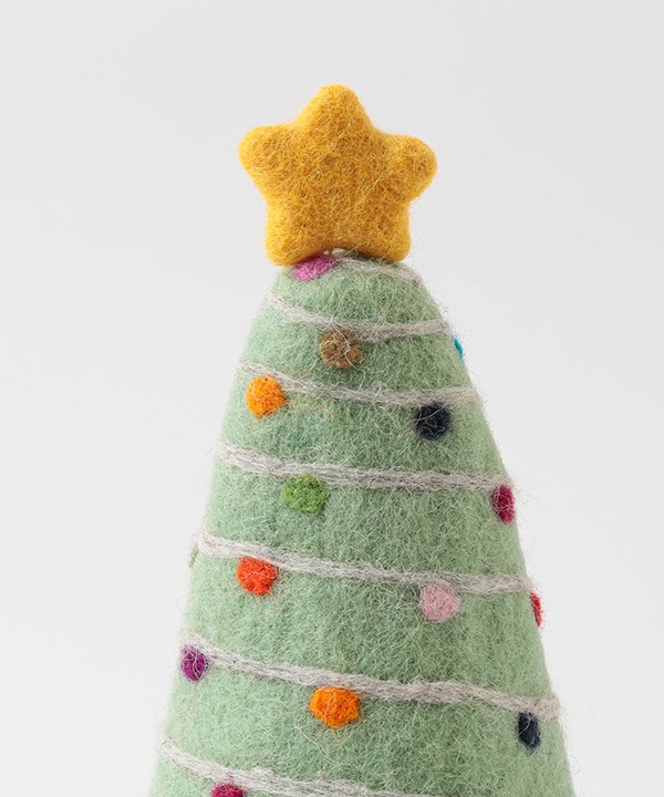 フェルトオブジェ クリスマスツリー M16-2849