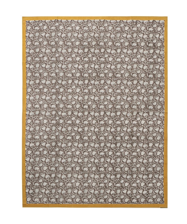 ブロックプリントマルチカバー（4カラー） 120×180cm M20-2482