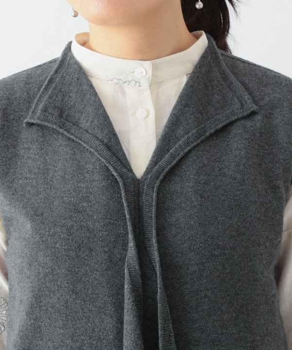 ホールガーメント デザインベストデザインベスト 日本製 25W426