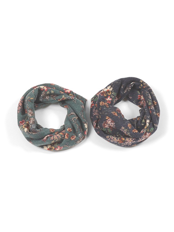 中花柄スヌード(2カラー) B23W022