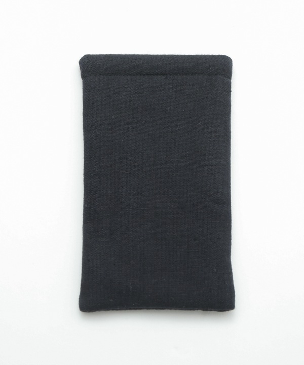 モノトーン花刺繍 メガネケース M42-2698