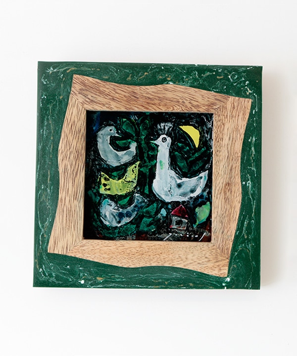 金の羽を持つ鳥 原画 絵画 rumi room 通販 10599279｜Creema