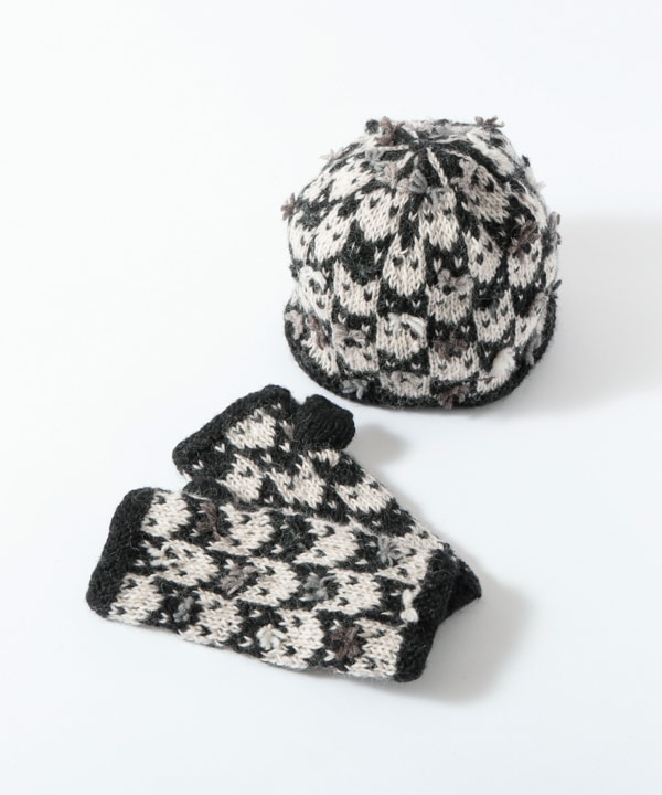 メニーキャット ニット帽 キャップ（2カラー）H24W012