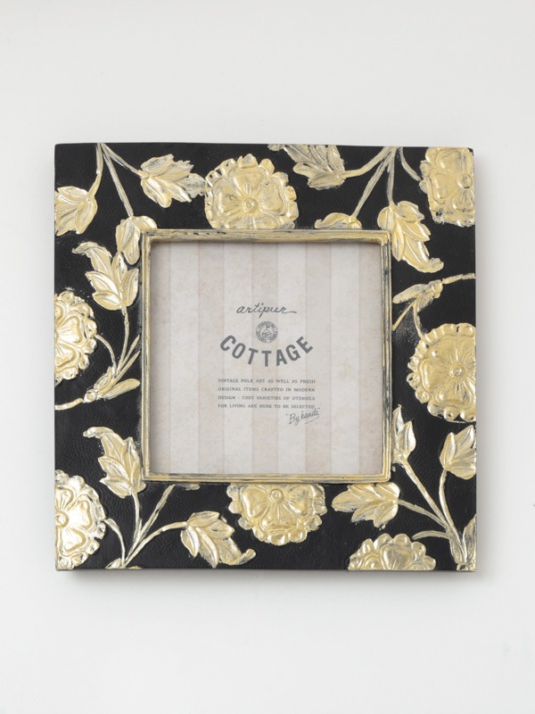 フラワーフォトフレームS 17×17cm （2カラー） M45-1711