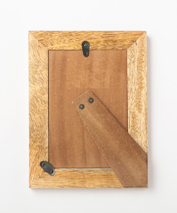 ウッド＆レジン アートフレーム兼フォトフレームL 15×20cm M22-2498BR