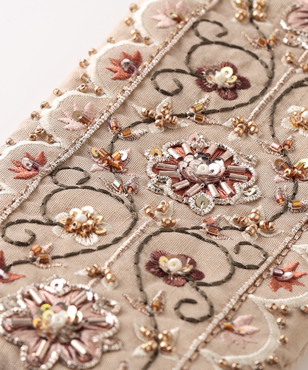 ビーズ刺繍 メガネケース M42-2702