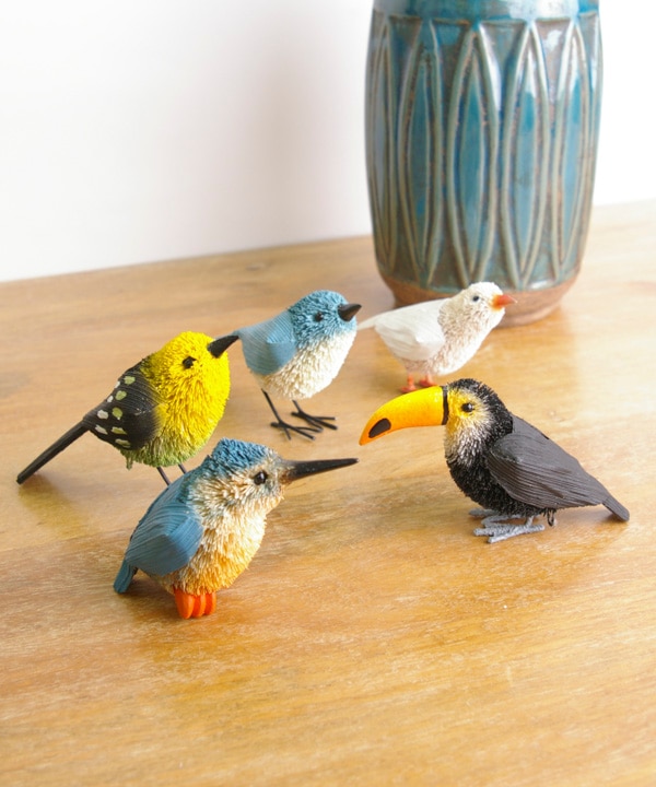 たわしアニマル ホワイトバード  M81-2352