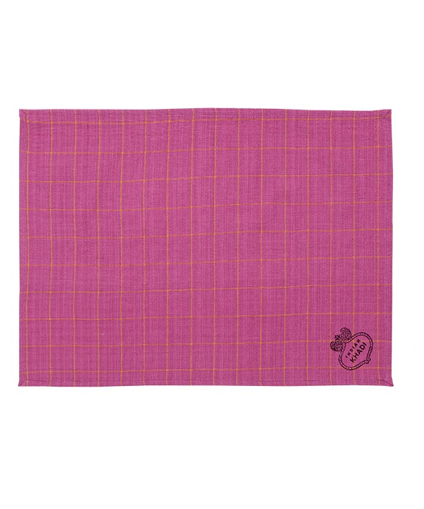 カディ ランチョンマット（チェック・3カラー） 45×32cm M24-2451