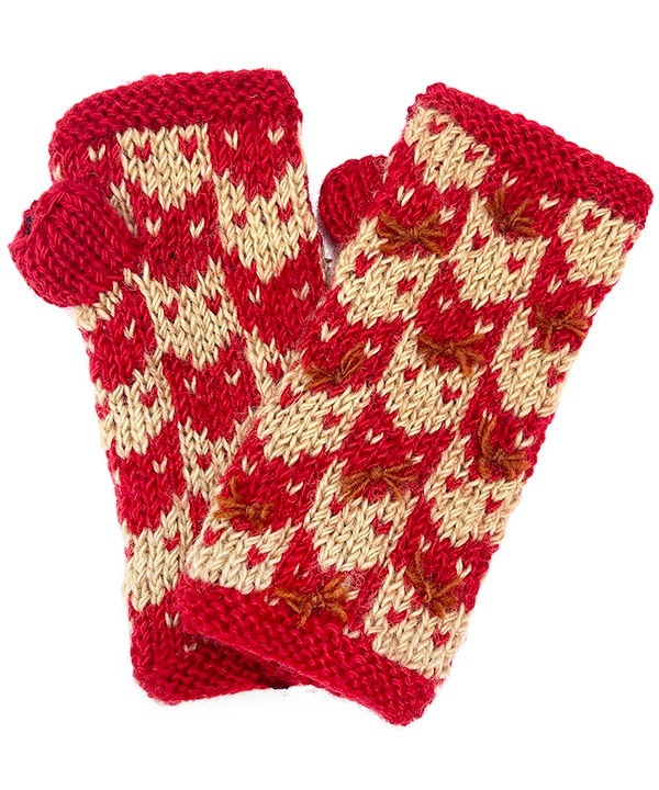 メニーキャットハンドウォーマー（2カラー）H24W022