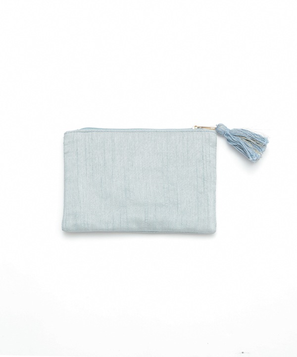 フルーツ刺繍（イチゴ・レモン）ポーチS M42-2704 【2月上旬頃入荷予定】