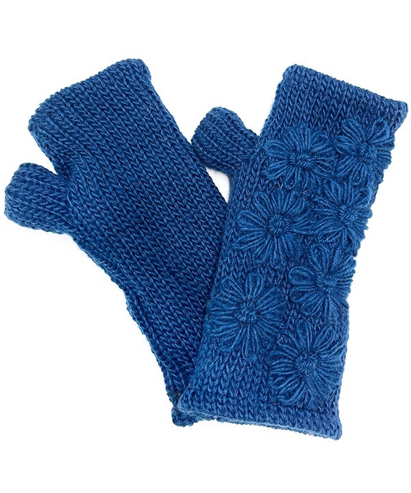 シンプルフラワ－ハンドウォーマー（4カラー）H24W023