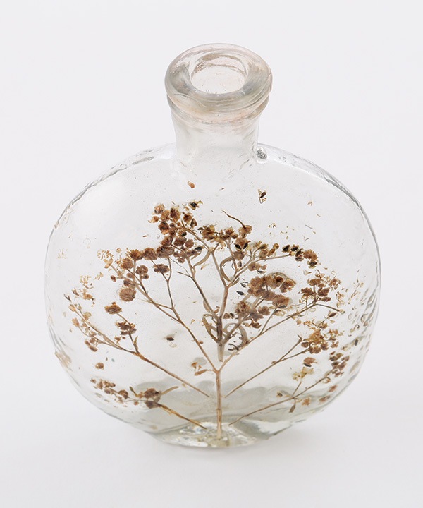 押し花 リサイクルガラスベース M52-2830