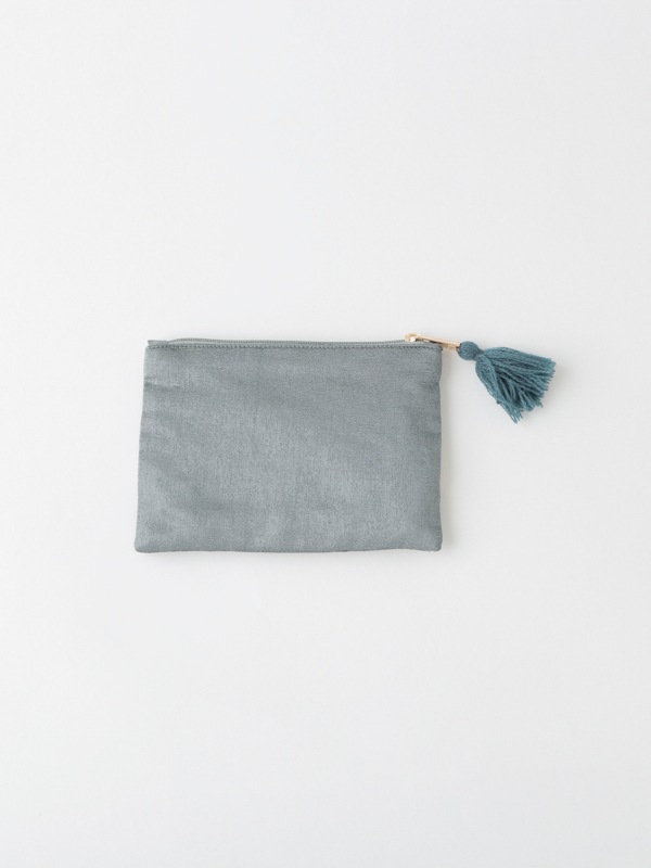 ビーズ刺繍ポーチS 15×10cm （2カラー）M42-2228