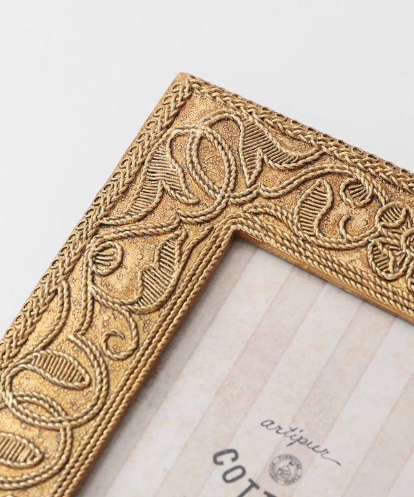 草花レクタングル フォトフレーム（2カラー） 17.5×22cm M45-2466