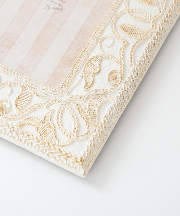 草花レクタングル フォトフレーム（2カラー） 17.5×22cm M45-2466