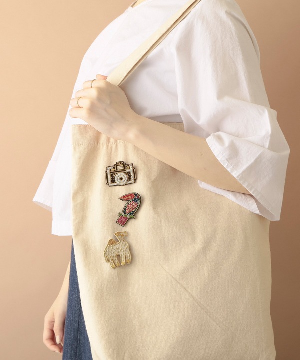 ザリ刺繍ブローチ オニオオハシ M21-2861