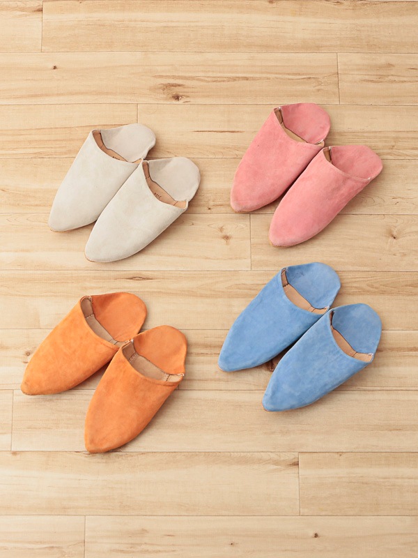 スウェードバブーシュ　(4カラー) 　M73-2240