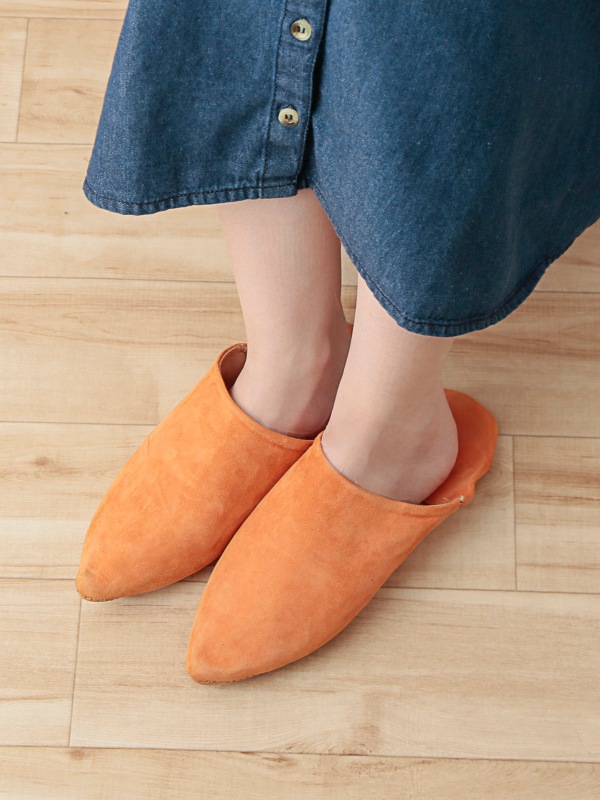 スウェードバブーシュ　(4カラー) 　M73-2240