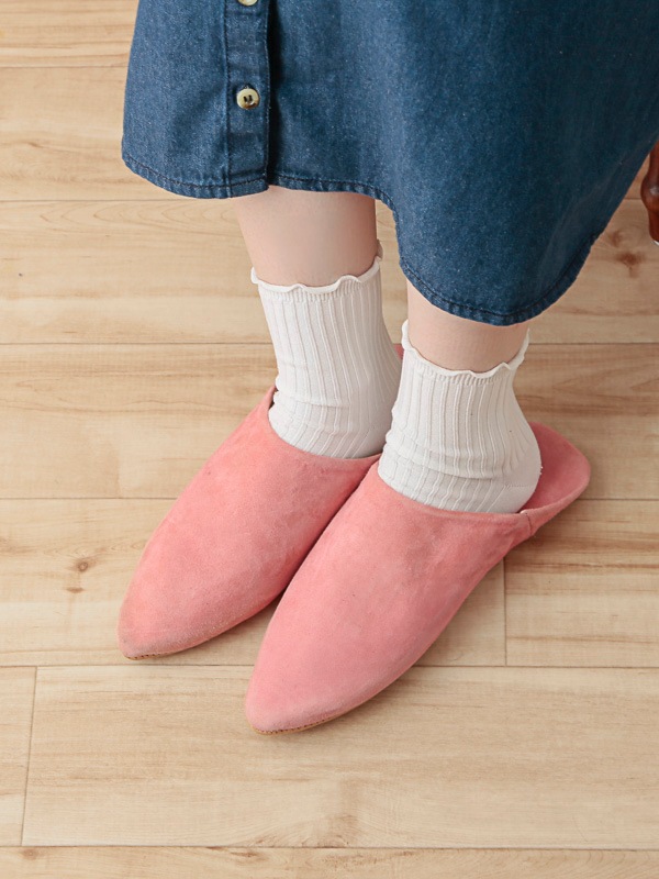 スウェードバブーシュ　(4カラー) 　M73-2240