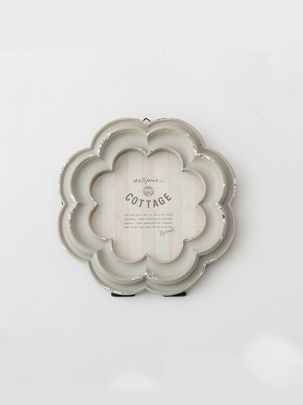 フラワー フォトフレーム 14.5cm （2カラー） M45-2219