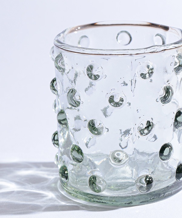 ドット リサイクルガラスカップ M52-2834