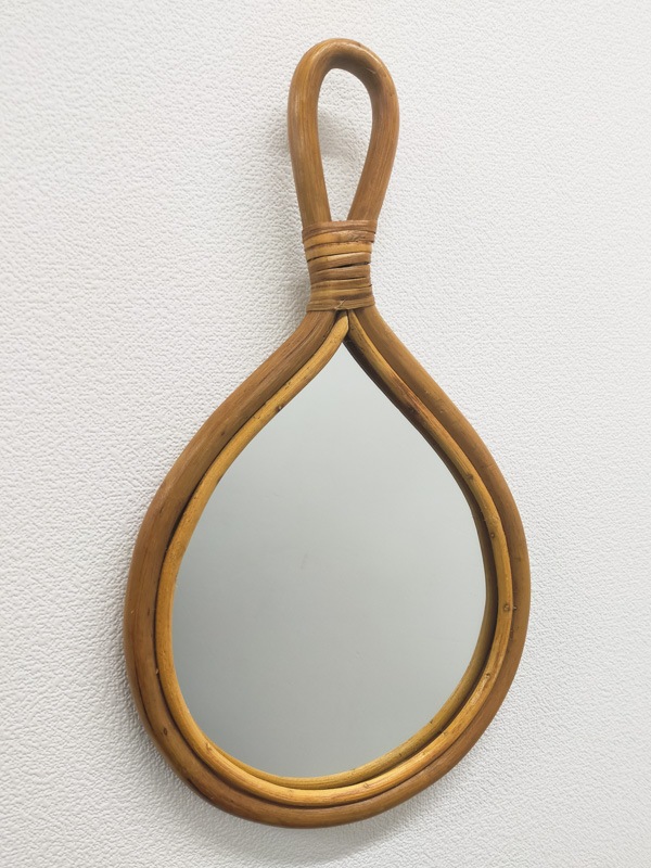 ラタンドロップミラー M84-2360