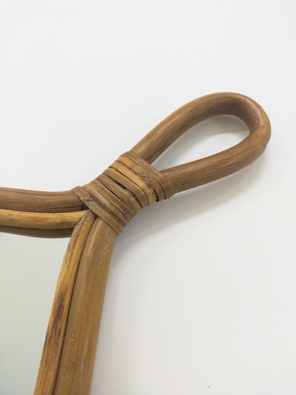 ラタンドロップミラー M84-2360