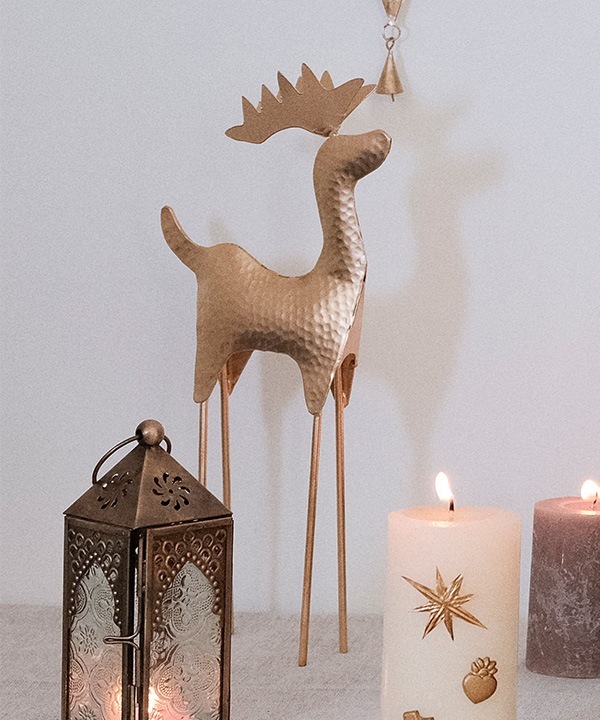 トナカイオブジェL（2カラー） M25-2438