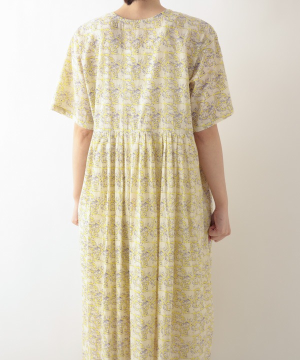 動物プリントコットンドビー2wayワンピース 26S041【3月頃入荷予定】