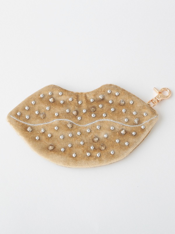 くちびるポーチ 16×9cm （3カラー）M42-2234