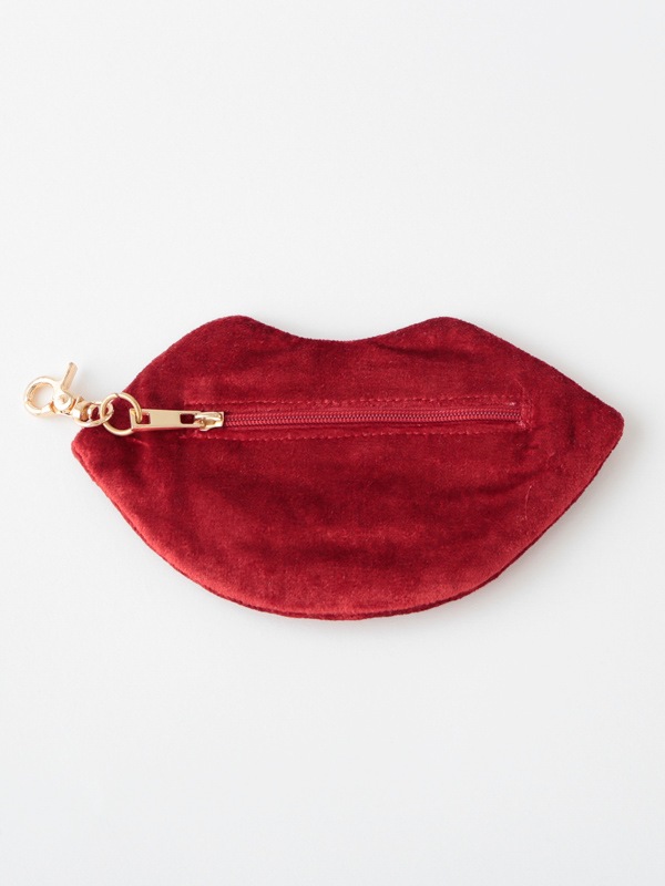 くちびるポーチ 16×9cm （3カラー）M42-2234