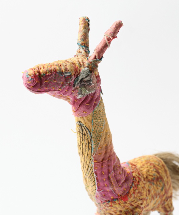 ファブリックアニマル キリン オブジェ （ラリーパッチ） M68-2432MX