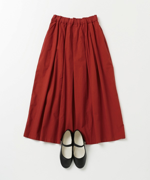 起毛コットンスカート 25W004