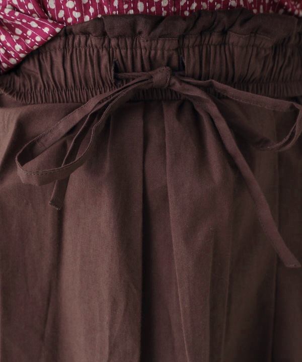 起毛コットンスカート 25W004