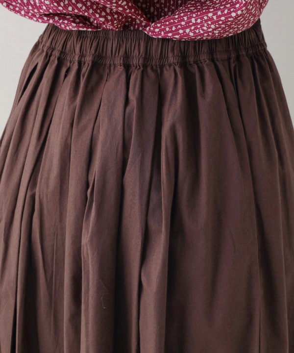 起毛コットンスカート 25W004