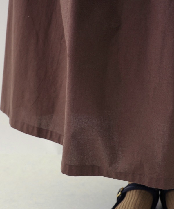 起毛コットンスカート 25W004