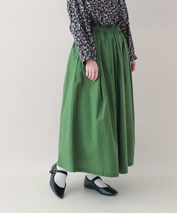 起毛コットンスカート 25W004