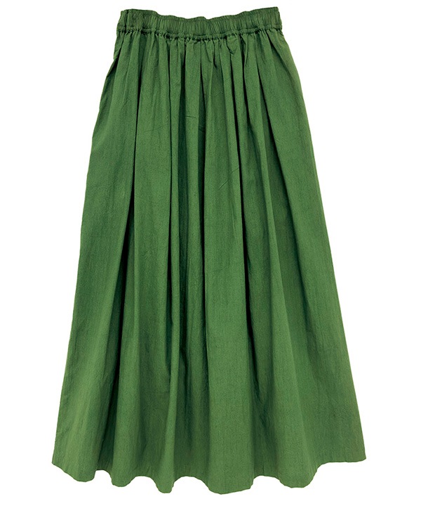 起毛コットンスカート 25W004