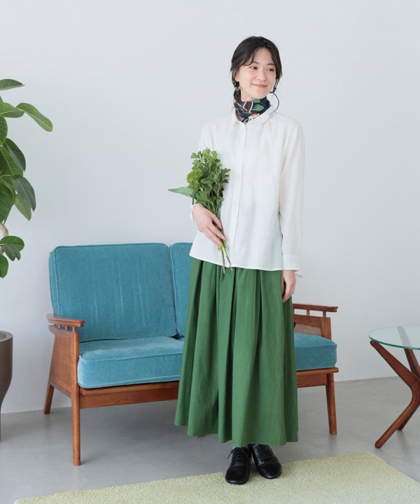 起毛コットンスカート 25W004