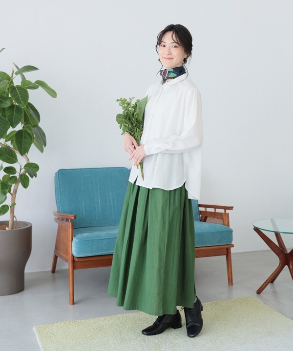 起毛コットンスカート 25W004