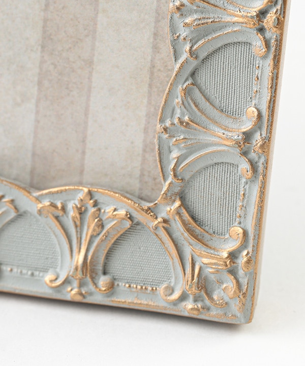 紋様レリーフ フォトフレームL 14×19cm (2カラー) M45-1950 【1月末頃入荷予定】